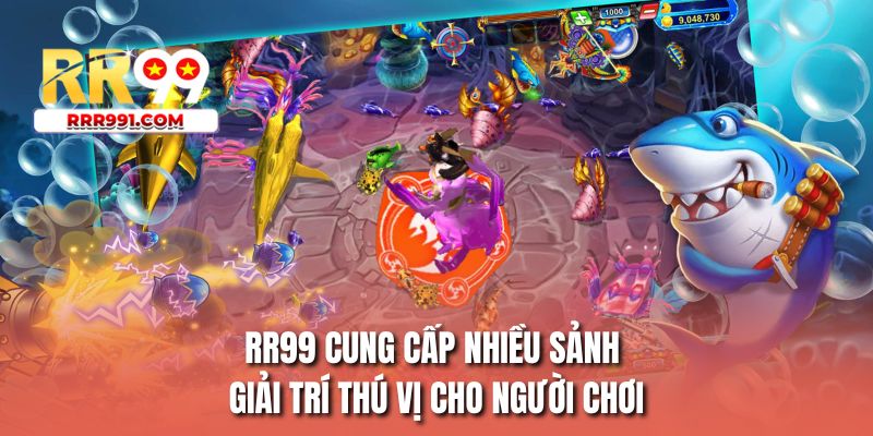 RR99 cung cấp nhiều sảnh giải trí thú vị cho người chơi